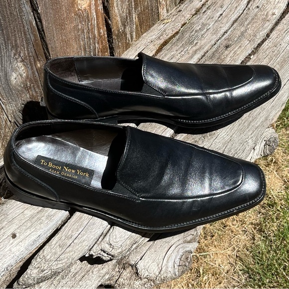 To Boot New York Adam Derrick black loafer size 12 - Picture 12 of 17